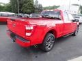 2023 Race Red Ford F150 XLT SuperCab 4x4  photo #5