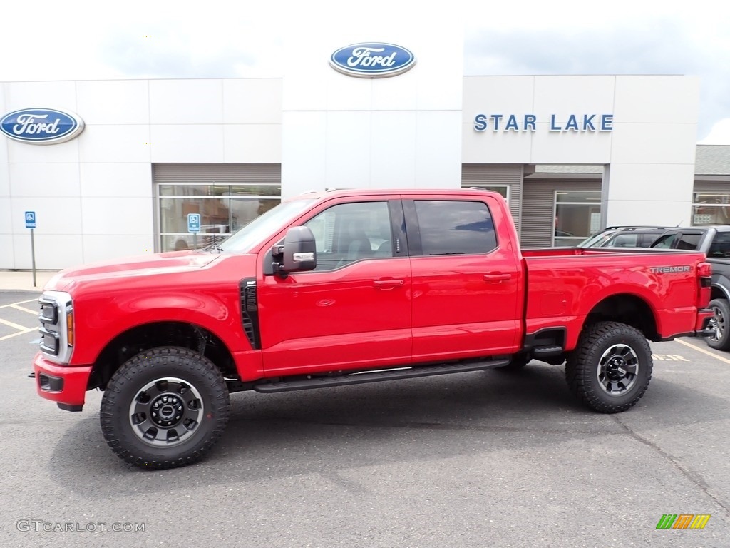 2023 F250 Super Duty XLT Tremor Crew Cab 4x4 - Race Red / Medium Dark Slate photo #1