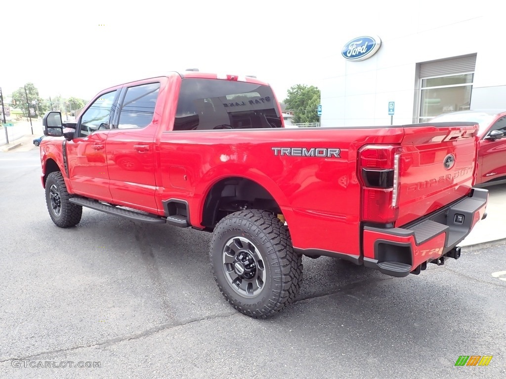 2023 F250 Super Duty XLT Tremor Crew Cab 4x4 - Race Red / Medium Dark Slate photo #3