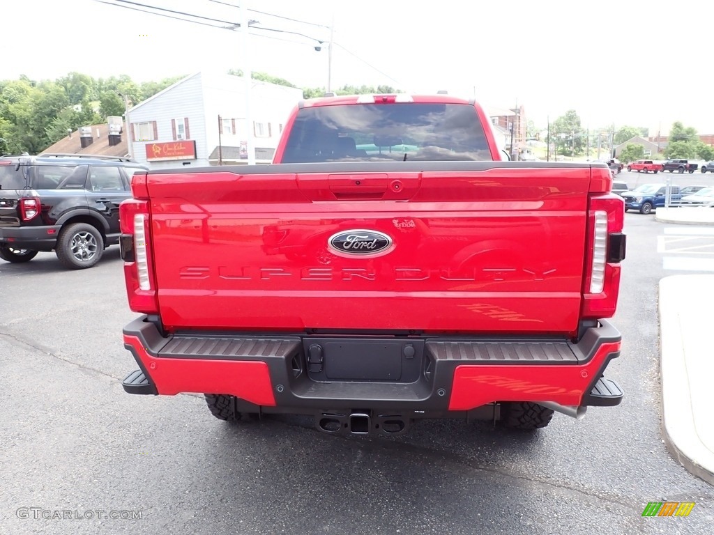 2023 F250 Super Duty XLT Tremor Crew Cab 4x4 - Race Red / Medium Dark Slate photo #4