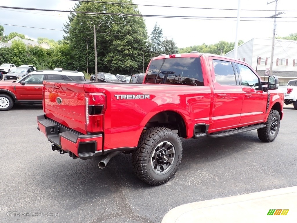 2023 F250 Super Duty XLT Tremor Crew Cab 4x4 - Race Red / Medium Dark Slate photo #5