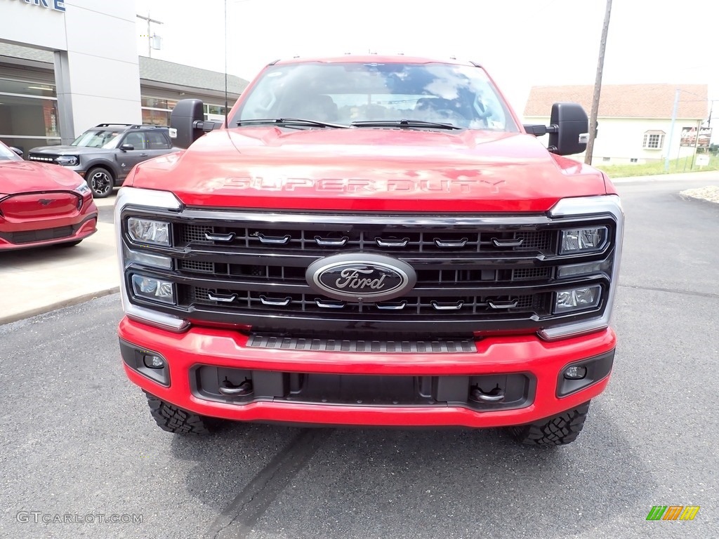 2023 F250 Super Duty XLT Tremor Crew Cab 4x4 - Race Red / Medium Dark Slate photo #8