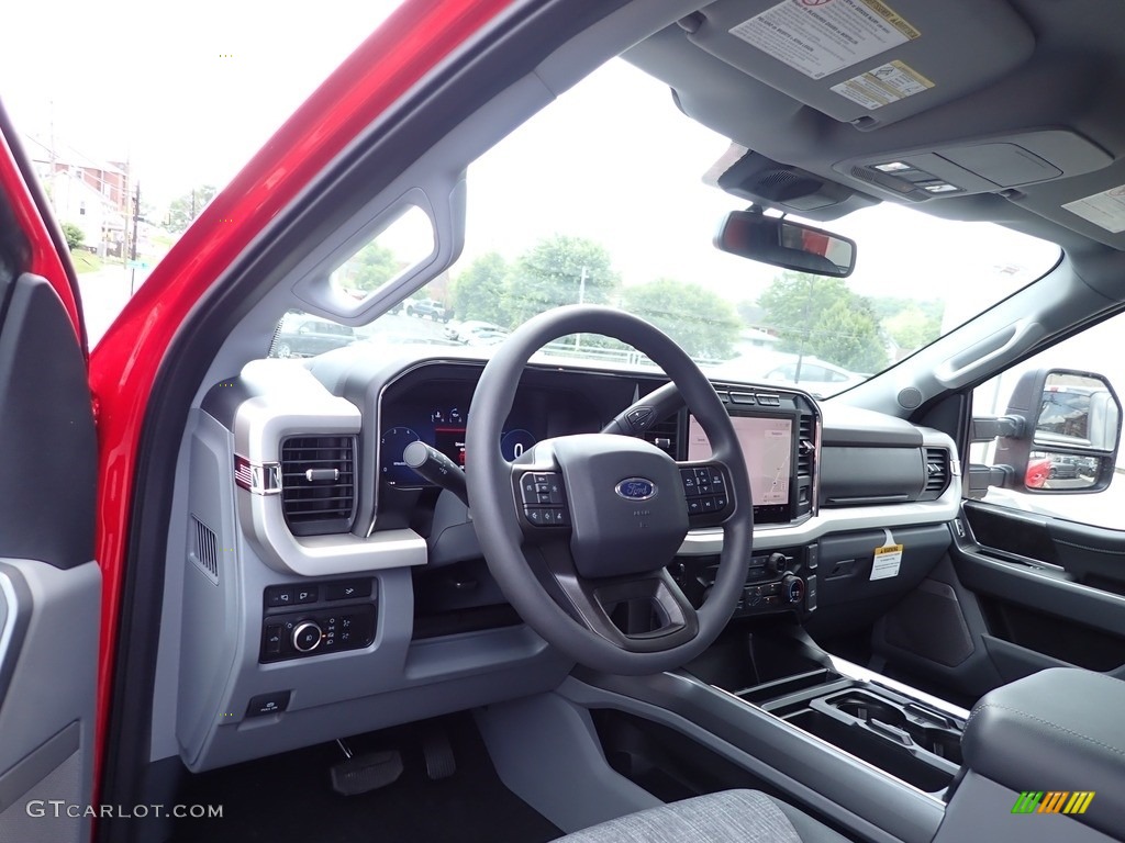 2023 F250 Super Duty XLT Tremor Crew Cab 4x4 - Race Red / Medium Dark Slate photo #12