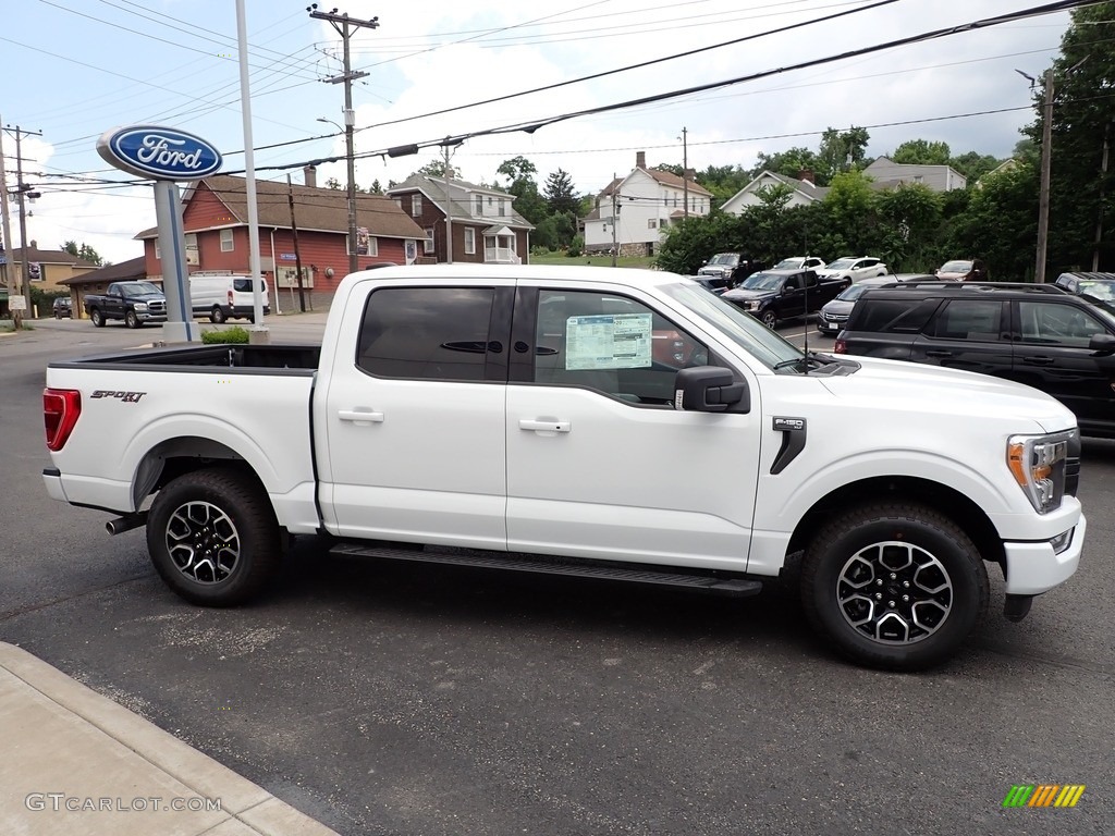 Oxford White 2023 Ford F150 XLT SuperCrew 4x4 Exterior Photo #146331623