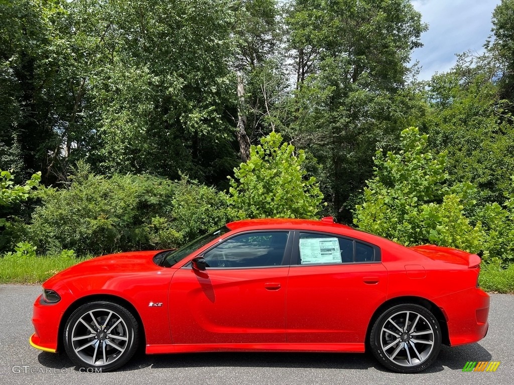 2023 Charger R/T - Go Mango / Black photo #1