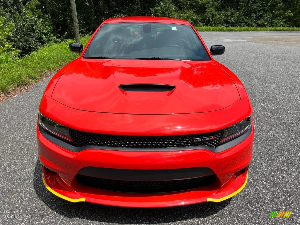 2023 Charger R/T - Go Mango / Black photo #3