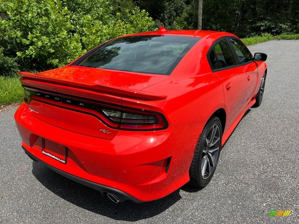 2023 Charger R/T - Go Mango / Black photo #6