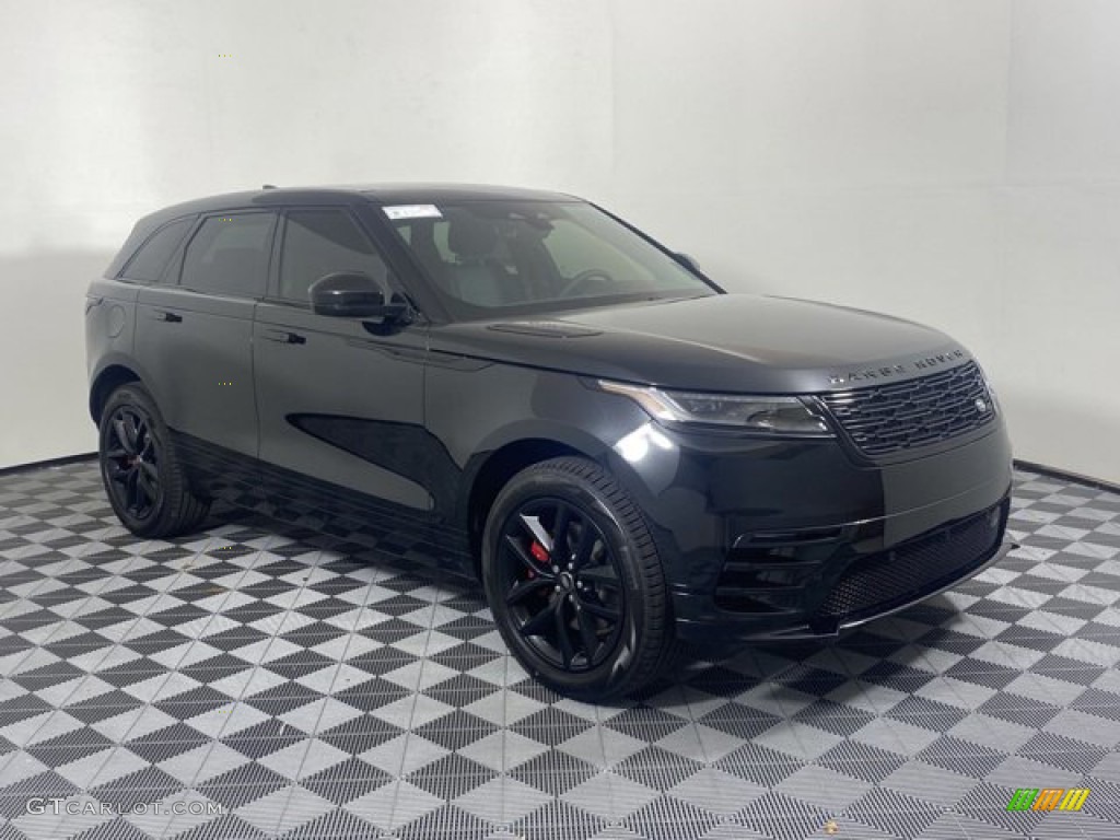 Santorini Black Metallic 2024 Land Rover Range Rover Velar Dynamic SE Exterior Photo #146332104