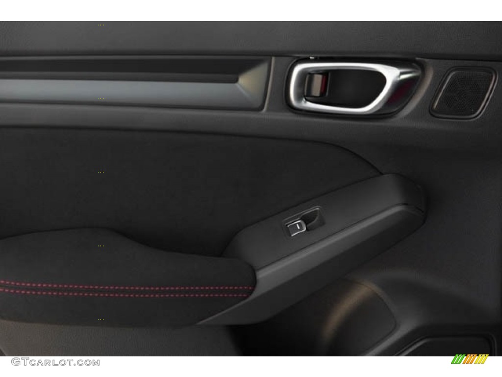 2023 Honda Civic Type R Black/Red Door Panel Photo #146332779