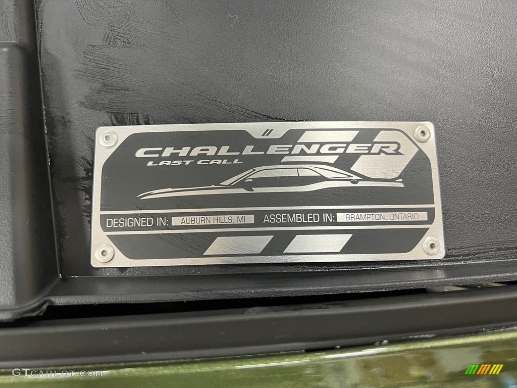2023 Dodge Challenger R/T Scat Pack Swinger Edition Widebody Marks and Logos Photo #146333061