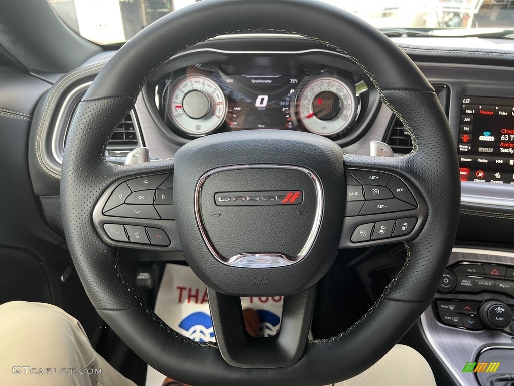 2023 Dodge Challenger R/T Scat Pack Swinger Edition Widebody Steering Wheel Photos