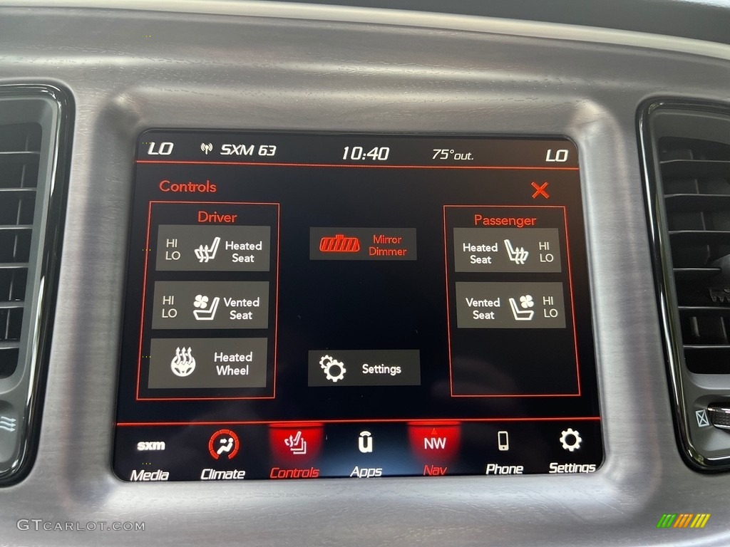 2023 Dodge Challenger R/T Scat Pack Swinger Edition Widebody Controls Photo #146333270