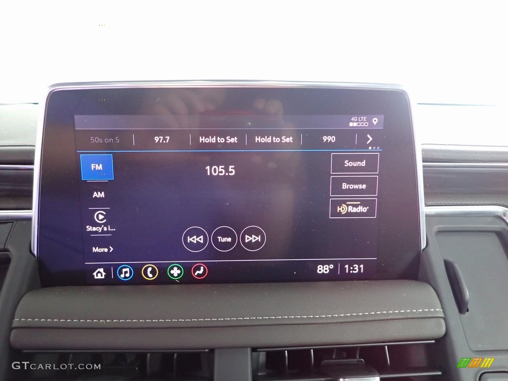 2021 Yukon SLT 4WD - Pearl Beige Metallic / Dark Walnut/­Slate photo #3