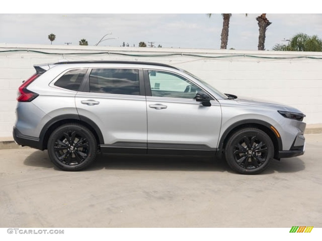 2023 CR-V Sport Touring AWD Hybrid - Lunar Silver Metallic / Black photo #8