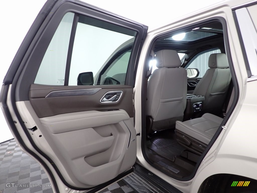 2021 Yukon SLT 4WD - Pearl Beige Metallic / Dark Walnut/­Slate photo #24
