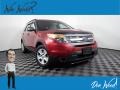 Ruby Red Metallic 2013 Ford Explorer FWD
