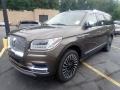 Chroma Molten Gold 2021 Lincoln Navigator L Black Label 4x4