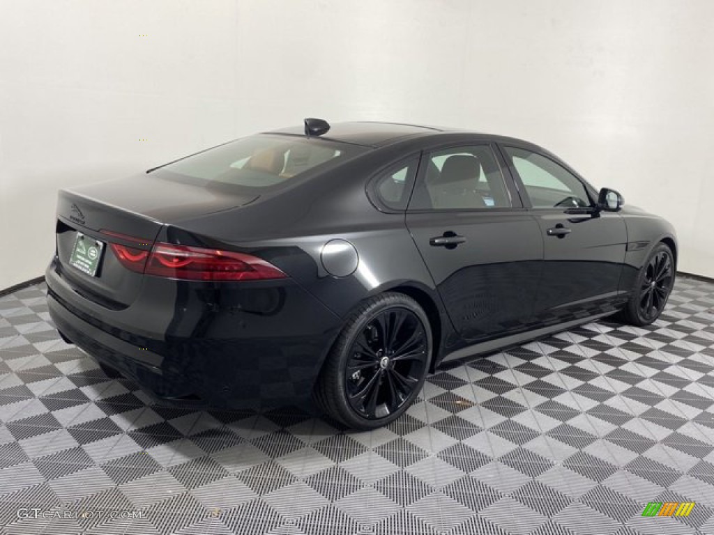 2024 XF P300 R-Dynamic SE AWD - Santorini Black Metallic / Siena Tan/Ebony photo #2