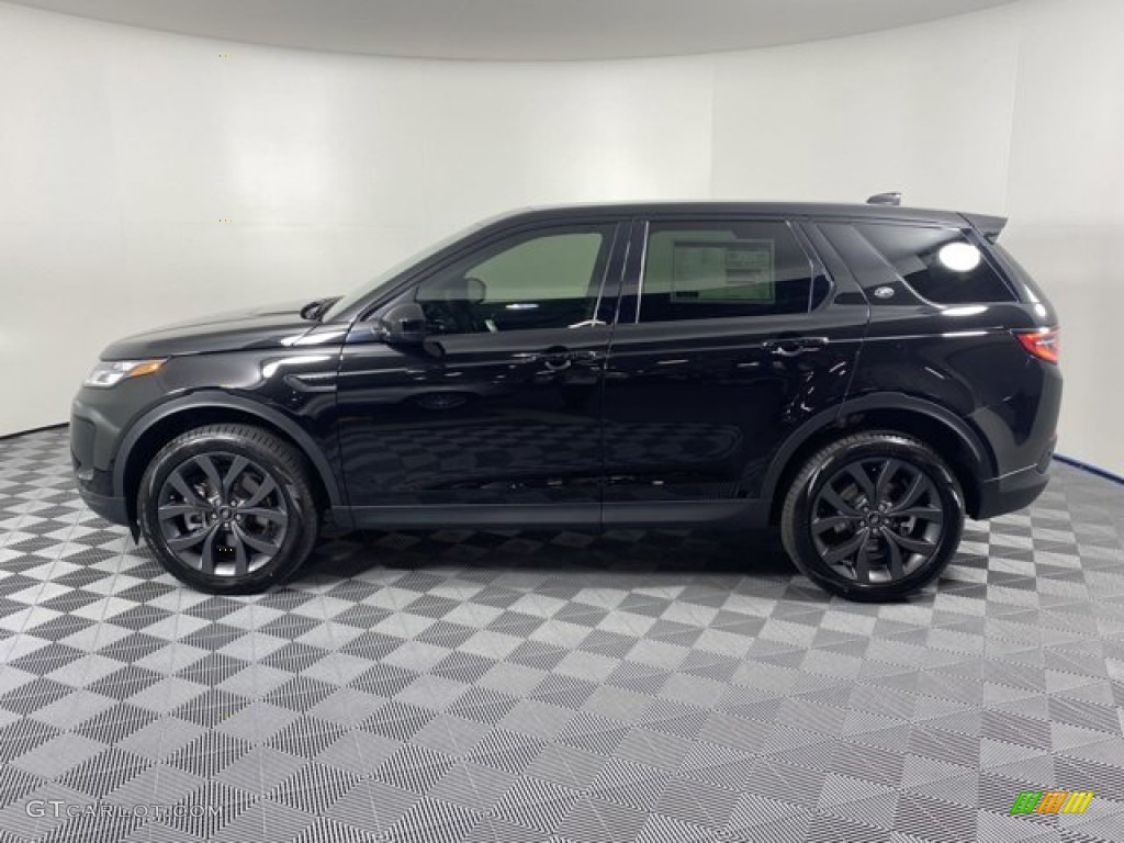 Santorini Black Metallic 2022 Land Rover Discovery Sport S Exterior Photo #146335017