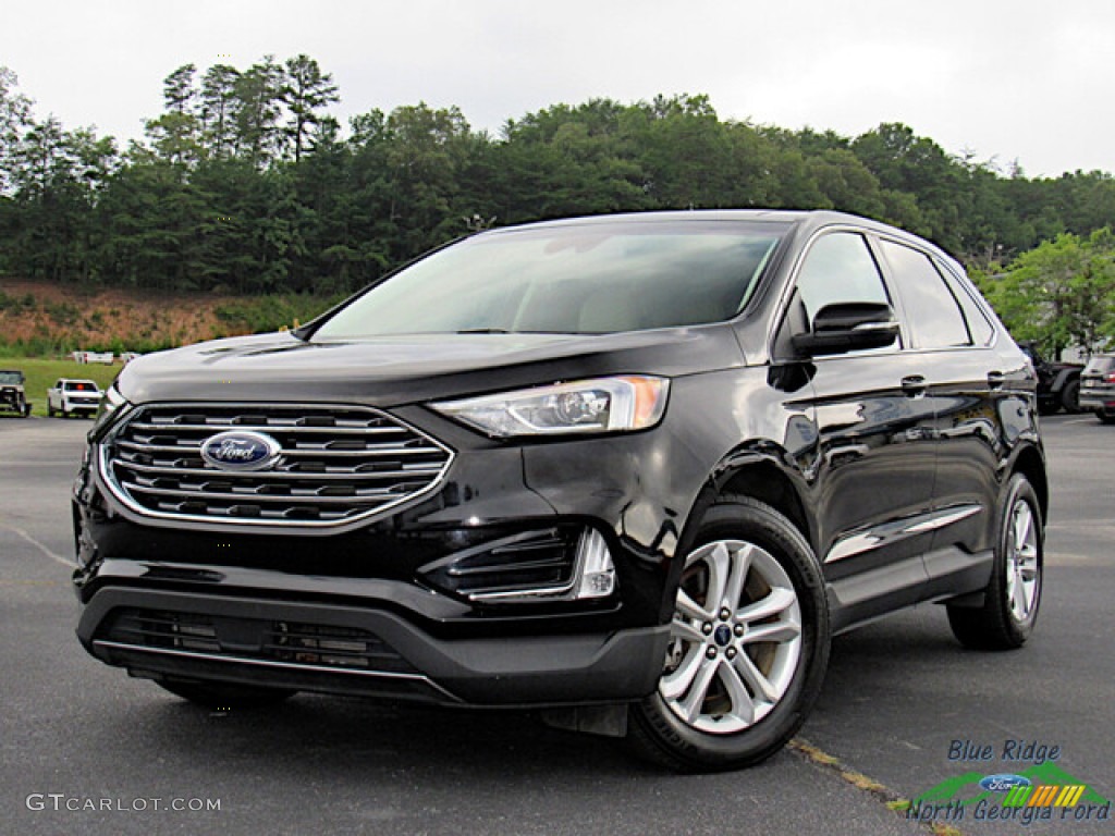 2019 Edge SEL AWD - Agate Black / Dune photo #1