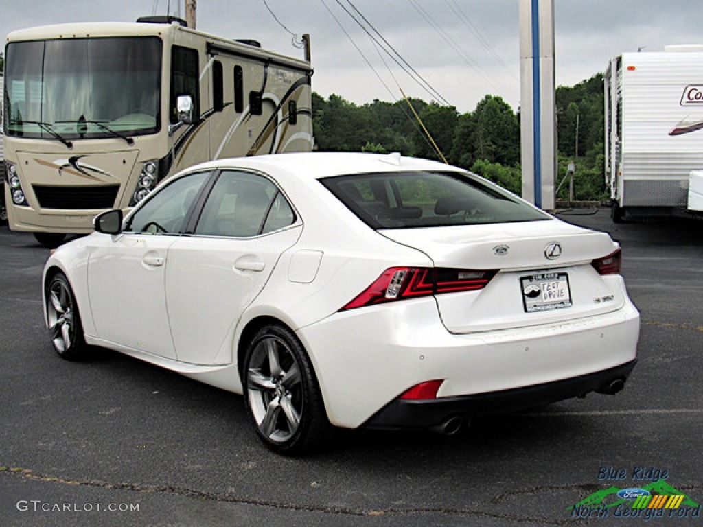 2014 IS 350 - Starfire Pearl / Black photo #3