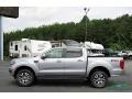 Iconic Silver Metallic - Ranger Lariat SuperCrew 4x4 Photo No. 2