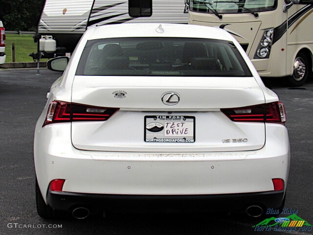 2014 IS 350 - Starfire Pearl / Black photo #4