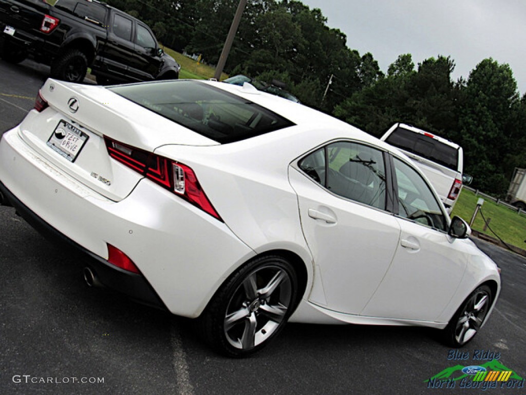 2014 IS 350 - Starfire Pearl / Black photo #25