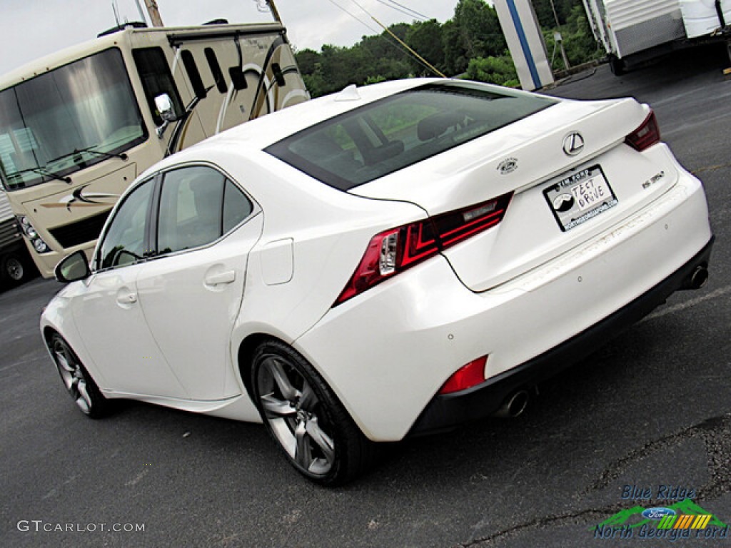 2014 IS 350 - Starfire Pearl / Black photo #26