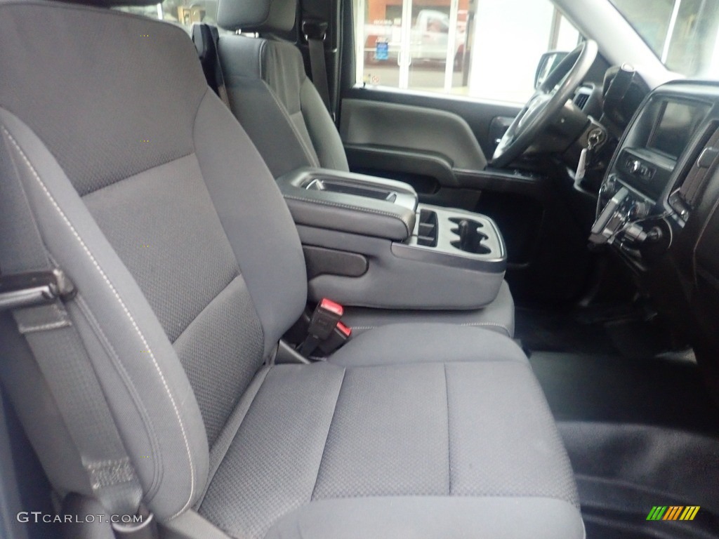 Jet Black Interior 2018 GMC Sierra 1500 Regular Cab Photo #146336964