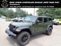 Sarge Green 2024 Jeep Wrangler 4-Door Willys 4xe Hybrid