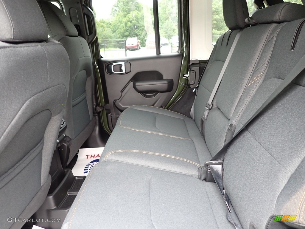 2024 Jeep Wrangler 4-Door Willys 4xe Hybrid Rear Seat Photo #146337348