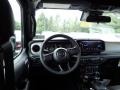 Black 2024 Jeep Wrangler 4-Door Willys 4xe Hybrid Dashboard