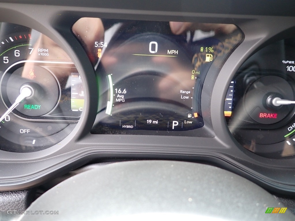 2024 Jeep Wrangler 4-Door Willys 4xe Hybrid Gauges Photos