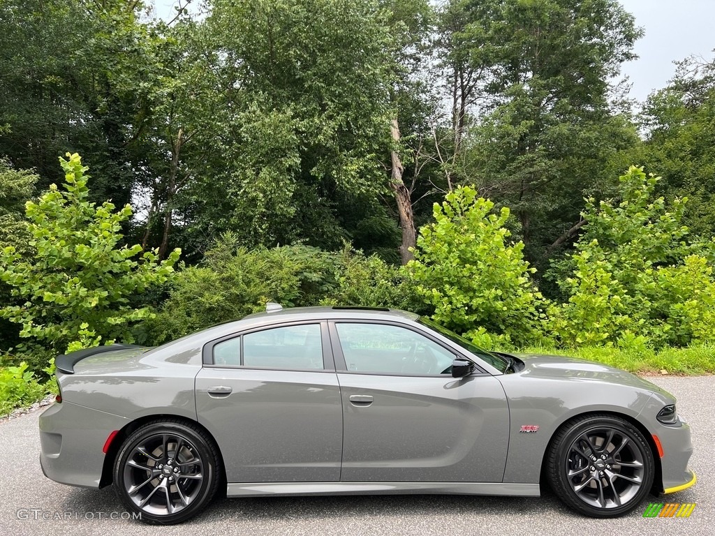 Destroyer Gray 2023 Dodge Charger Scat Pack Plus Exterior Photo #146337492