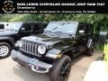 Black 2024 Jeep Wrangler 4-Door Sahara 4xe Hybrid