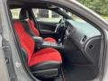 Ruby Red/Black Front Seat Photo for 2023 Dodge Charger #146337792