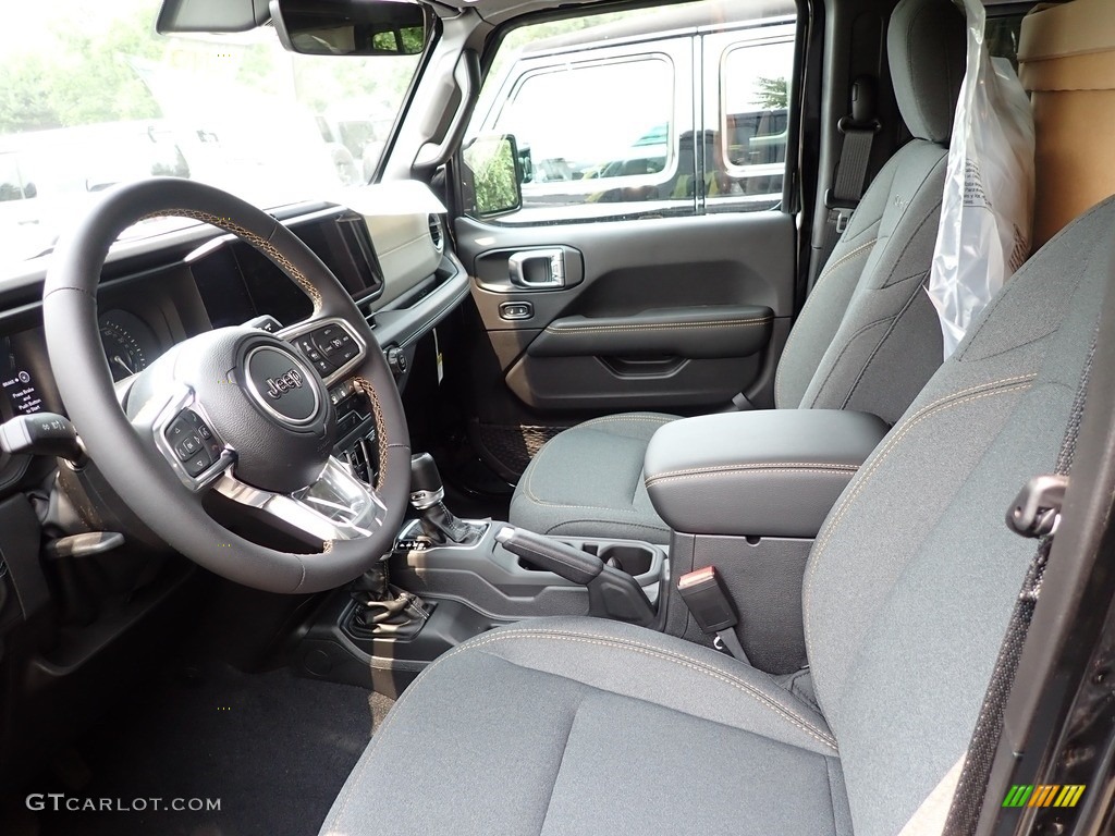 2024 Jeep Wrangler 4-Door Sahara 4xe Hybrid Front Seat Photo #146337801