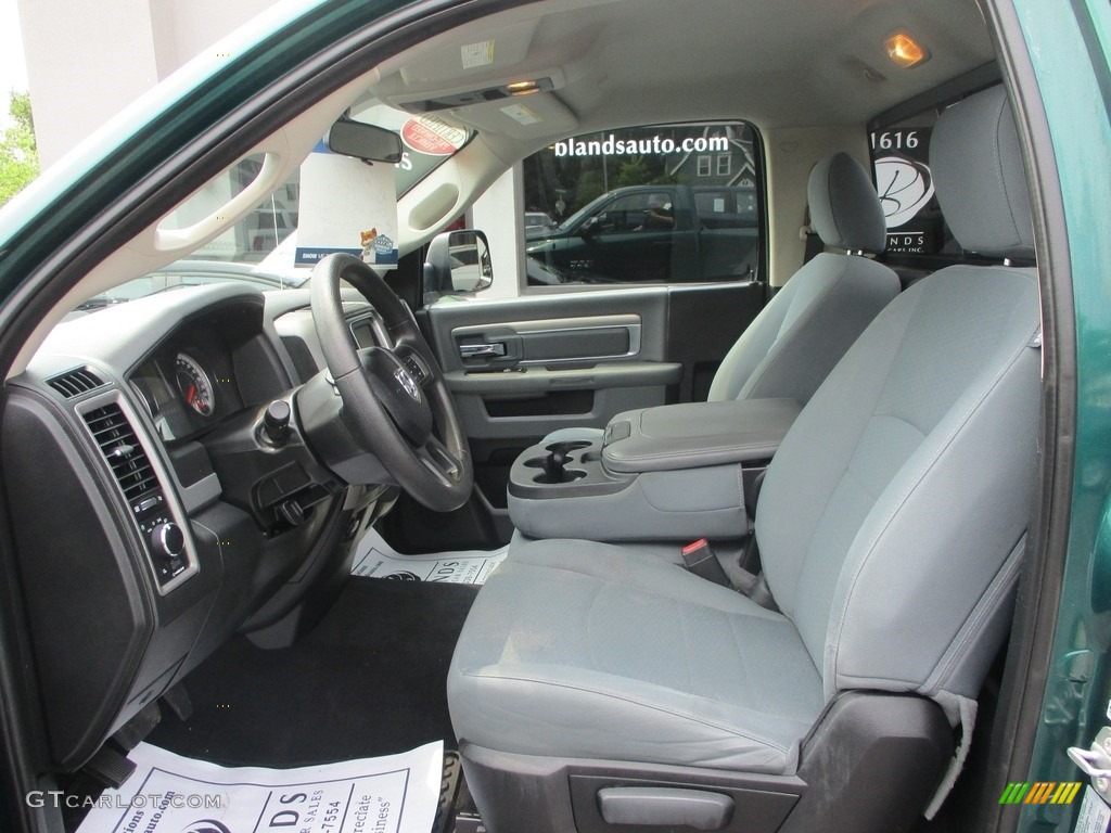2017 1500 Tradesman Regular Cab - Timberline Green Pearl / Black/Diesel Gray photo #6