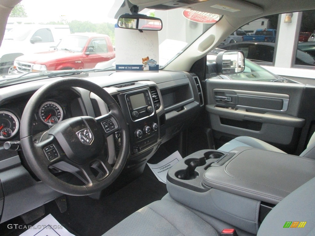 2017 1500 Tradesman Regular Cab - Timberline Green Pearl / Black/Diesel Gray photo #8