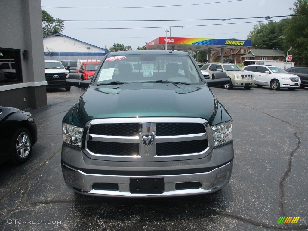 2017 1500 Tradesman Regular Cab - Timberline Green Pearl / Black/Diesel Gray photo #20