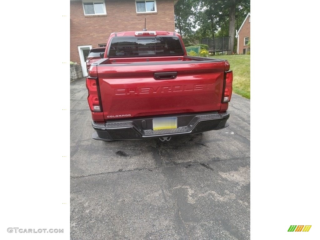 2023 Colorado Z71 Crew Cab 4x4 - Radiant Red Tintcoat / Jet Black/Adrenaline Red photo #4