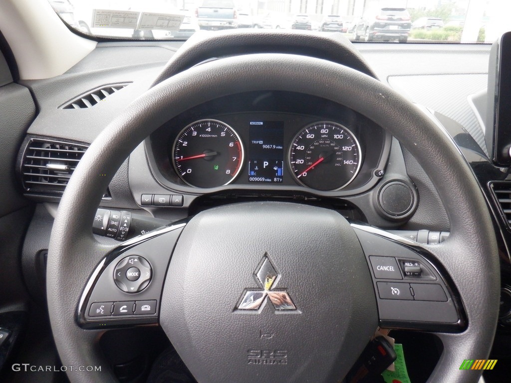 2023 Mitsubishi Eclipse Cross LE S-AWC Black Steering Wheel Photo #146338326