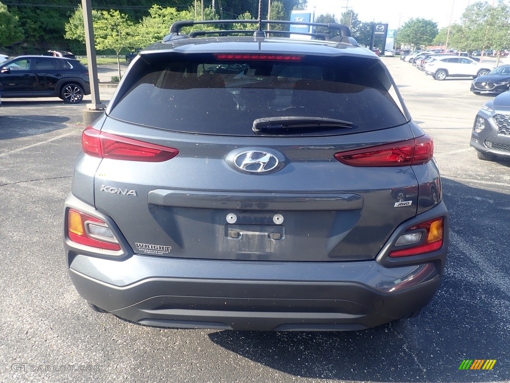 2021 Kona SEL AWD - Thunder Gray / Black photo #3