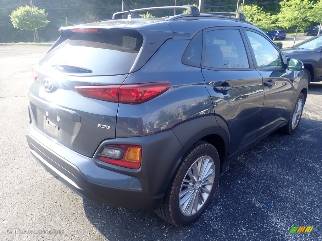 2021 Kona SEL AWD - Thunder Gray / Black photo #4