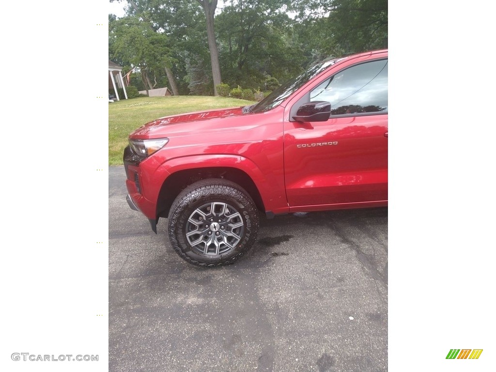 2023 Colorado Z71 Crew Cab 4x4 - Radiant Red Tintcoat / Jet Black/Adrenaline Red photo #20