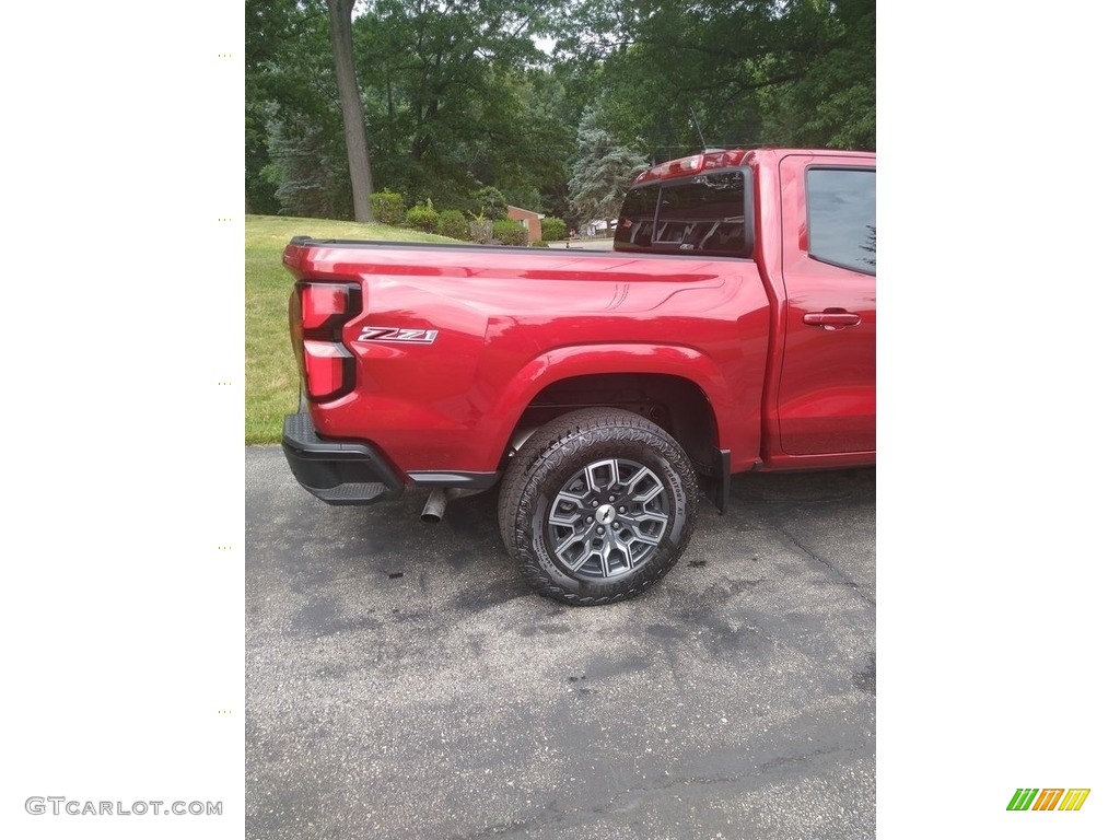 2023 Colorado Z71 Crew Cab 4x4 - Radiant Red Tintcoat / Jet Black/Adrenaline Red photo #22