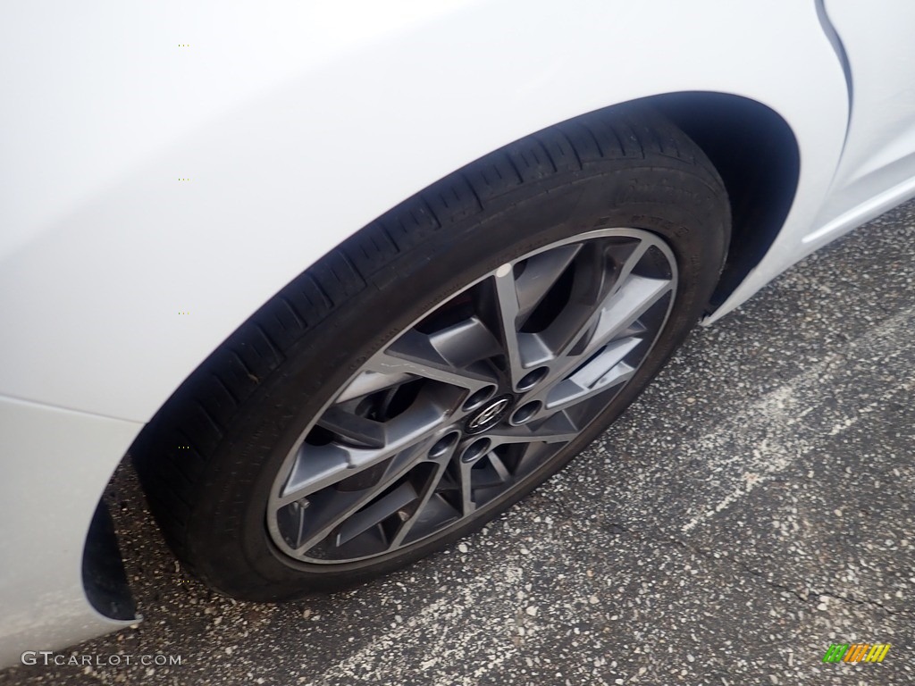 2020 Elantra Limited - Quartz White Pearl / Black photo #5