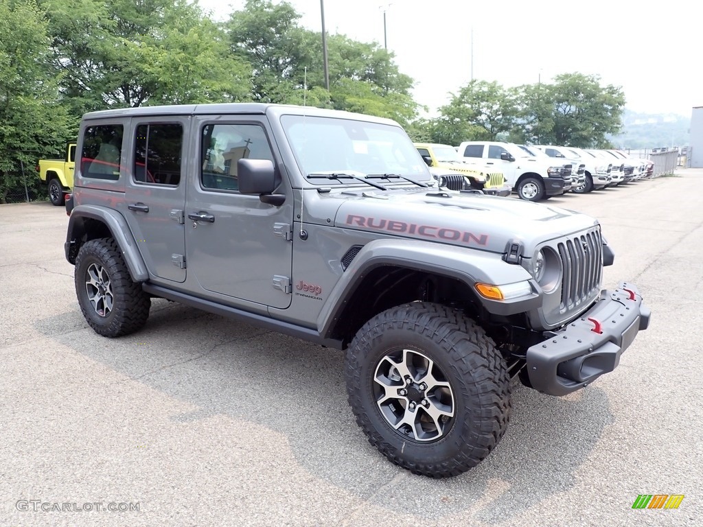 Sting-Gray 2023 Jeep Wrangler Unlimited Rubicon 4x4 Exterior Photo #146338779