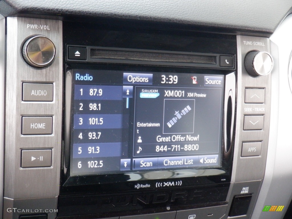 2018 Toyota Tundra SR5 CrewMax 4x4 Audio System Photos